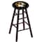 Holland Bar Stool Co Maple Bar Stool, Dark Cherry Finish, Missouri Seat RC30MSDC - alternate 1